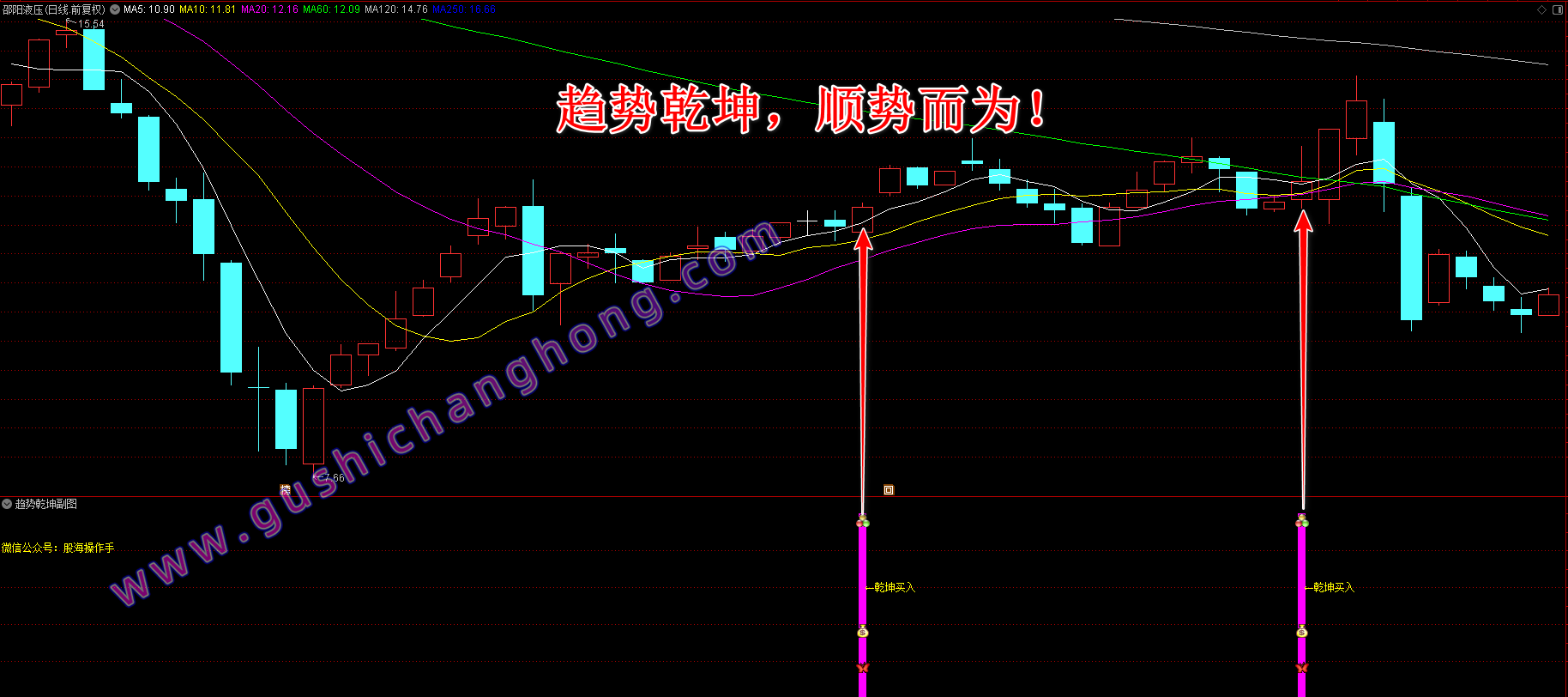 趋势乾坤指标