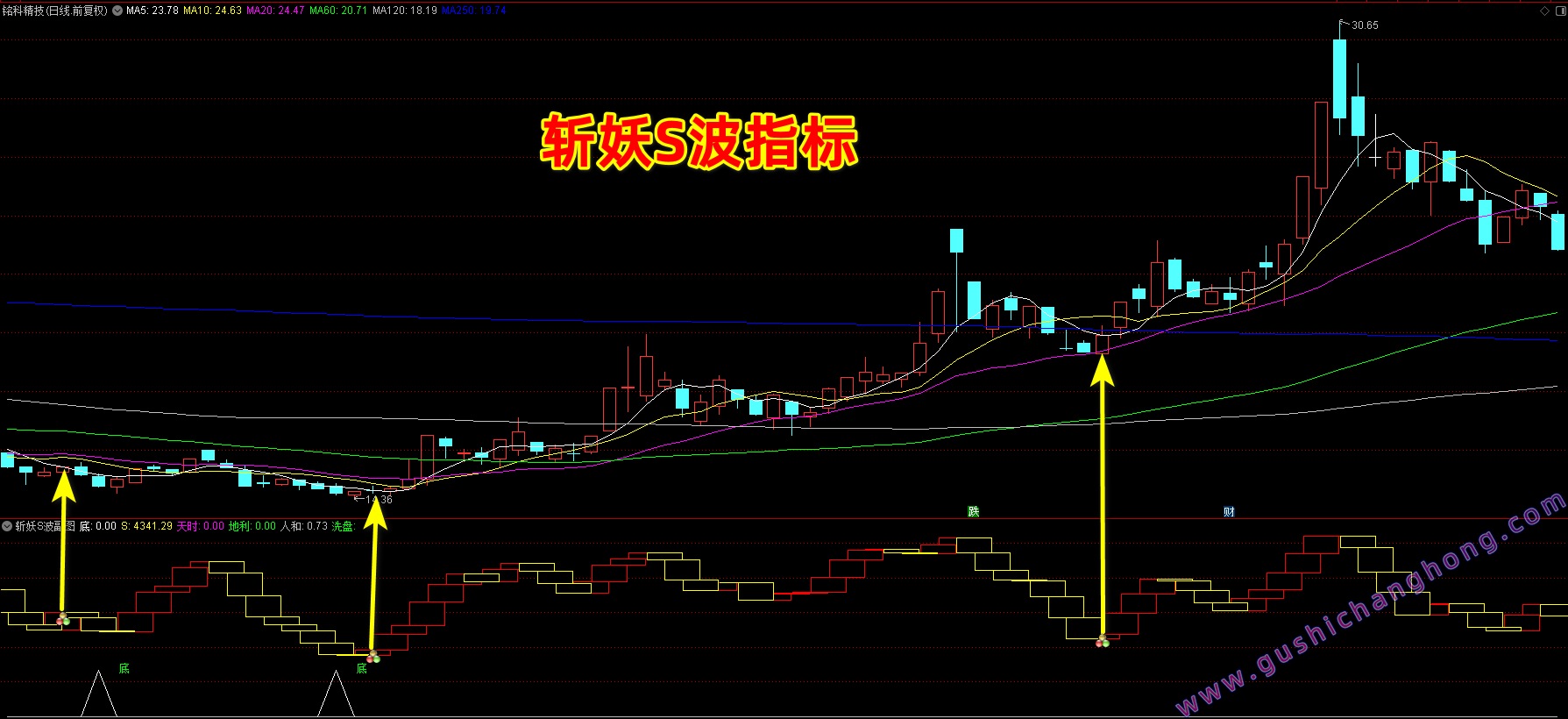 斩妖S波指标