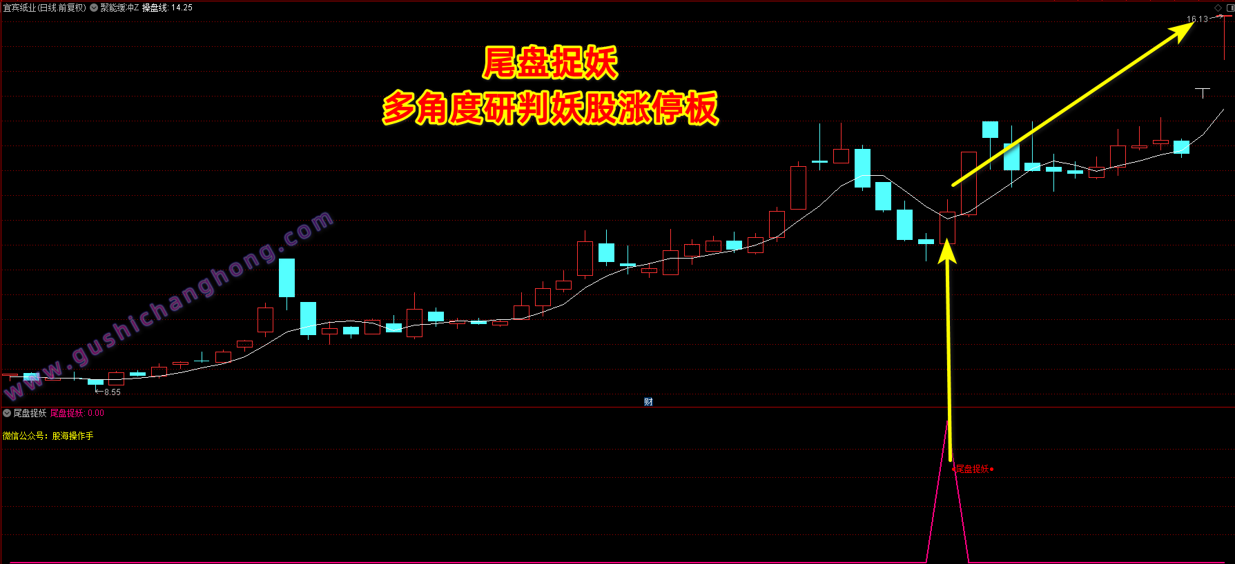 尾盘捉妖指标