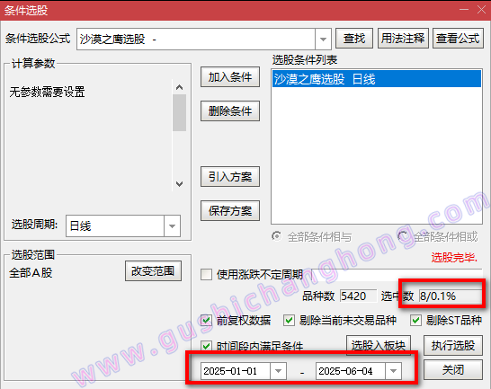 沙漠之鹰战法指标