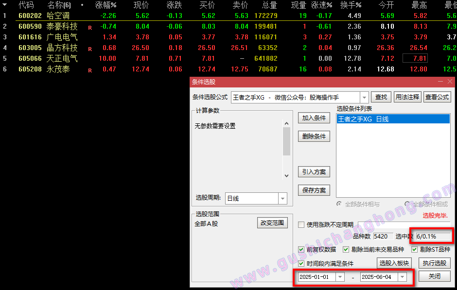 王者之手指标