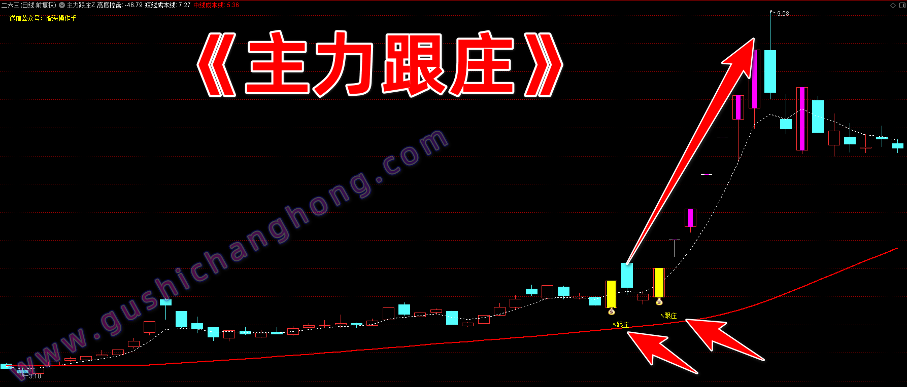 主力跟庄指标