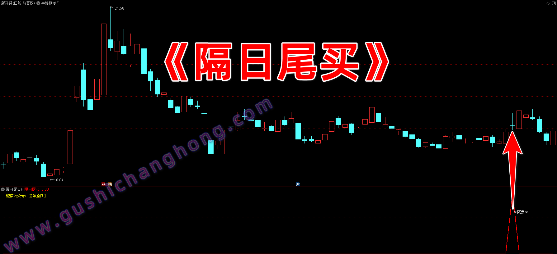 隔日尾盘指标