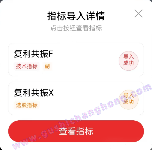 复利共振指标