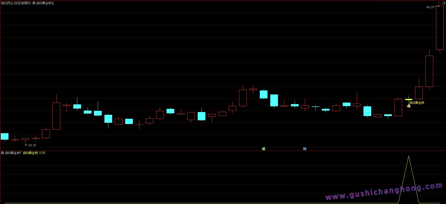 启动黄金树指标 启动黄金树指标