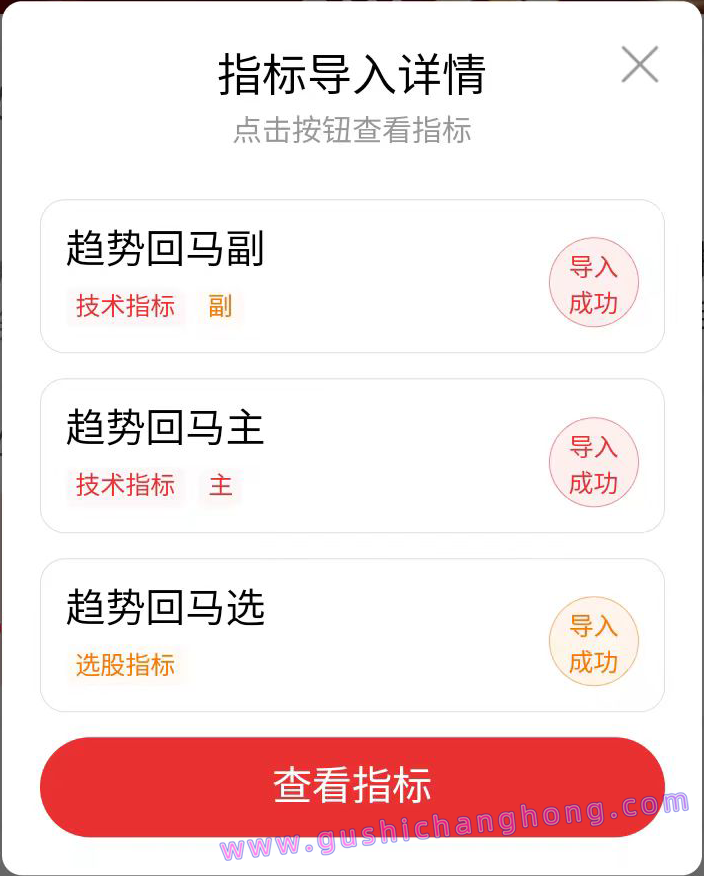 趋势回马指标 趋势回马指标