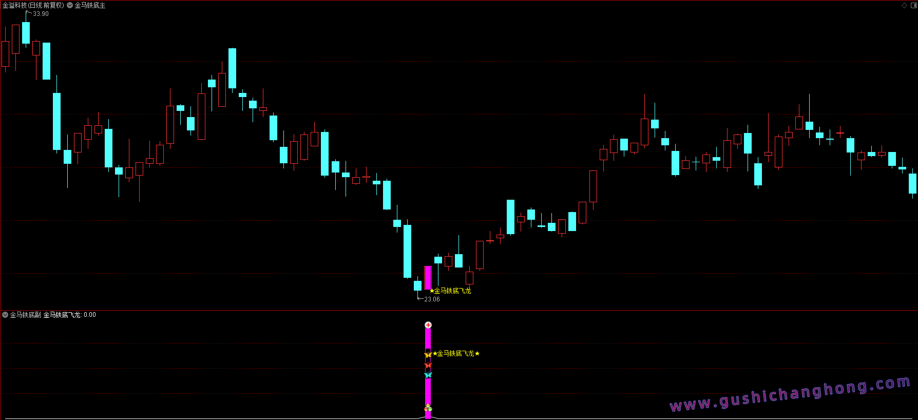 金马铁底飞龙指标