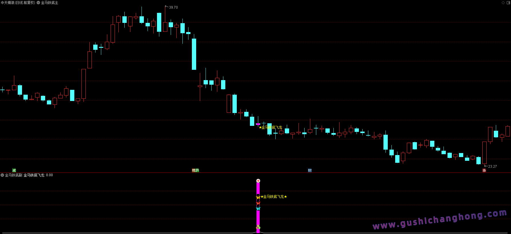 金马铁底飞龙指标