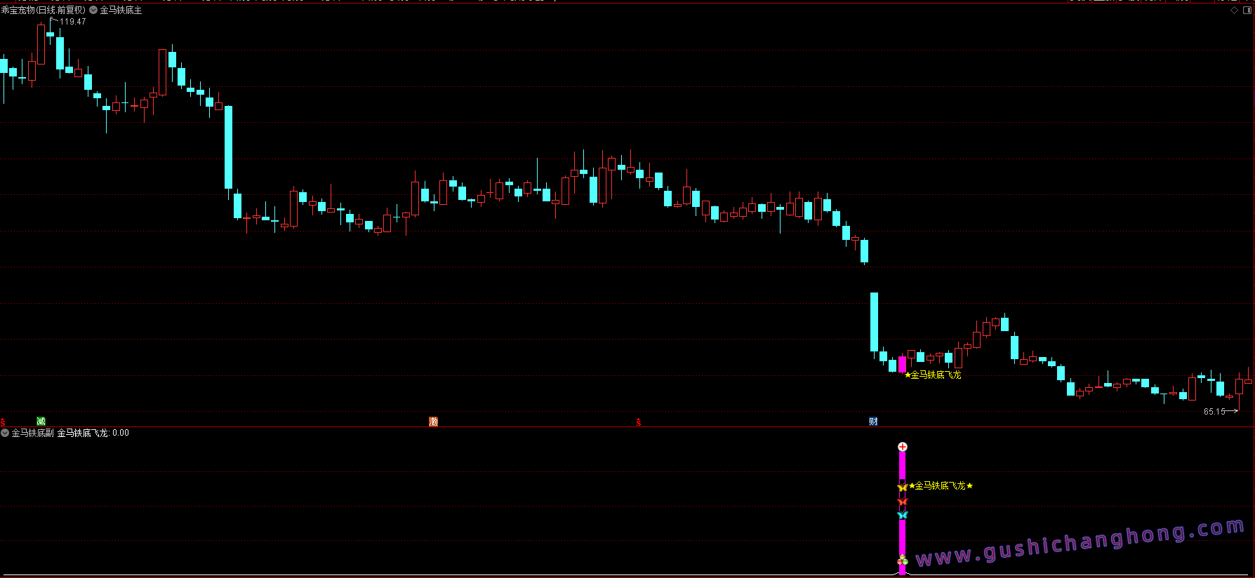金马铁底飞龙指标