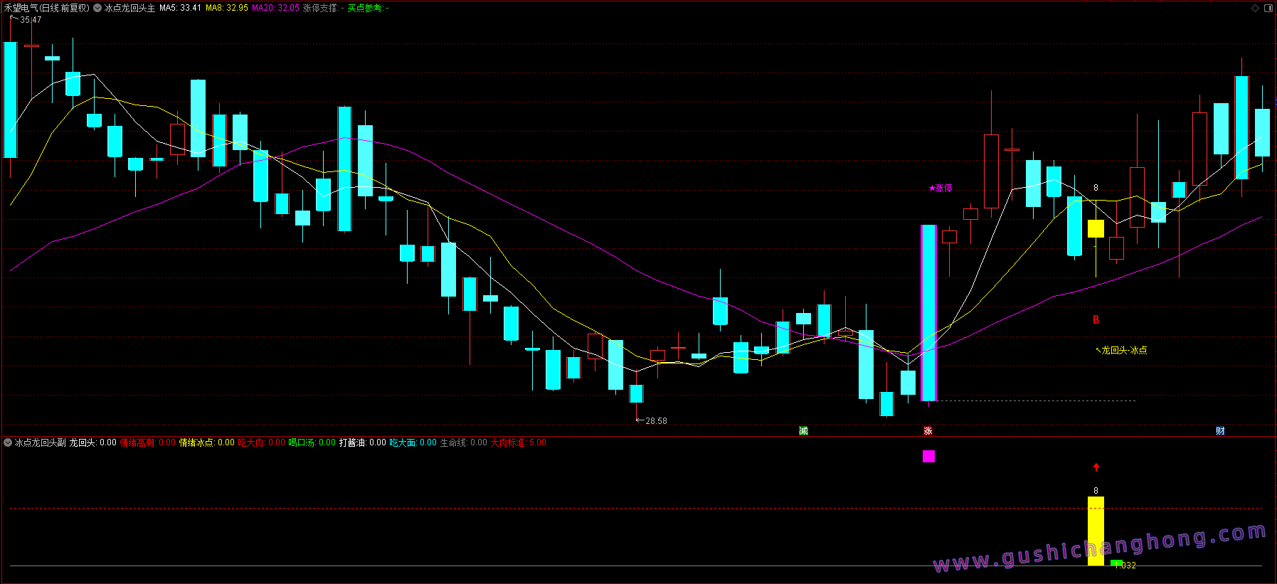 2026冰点龙回头指标
