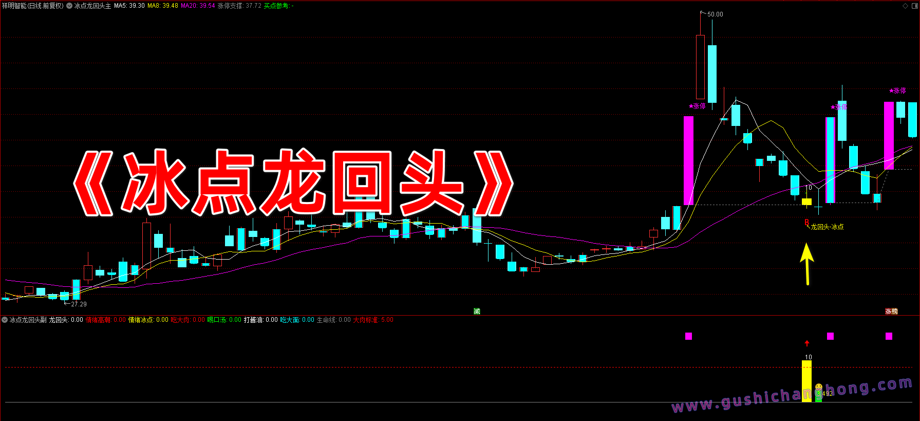 2026冰点龙回头指标