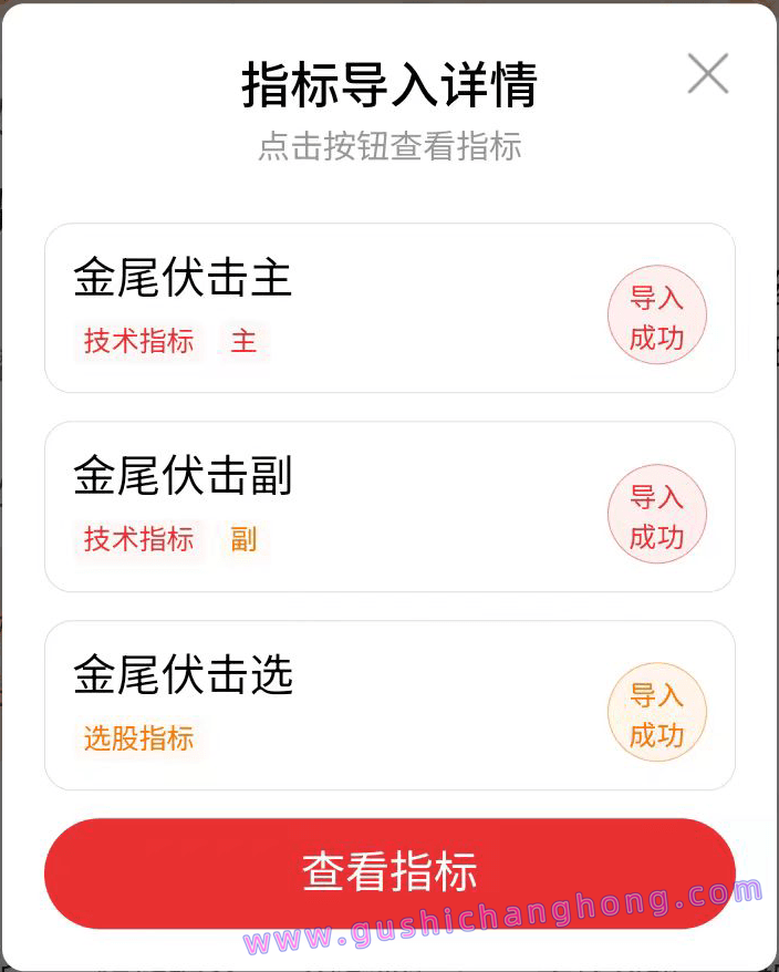 金尾伏击指标