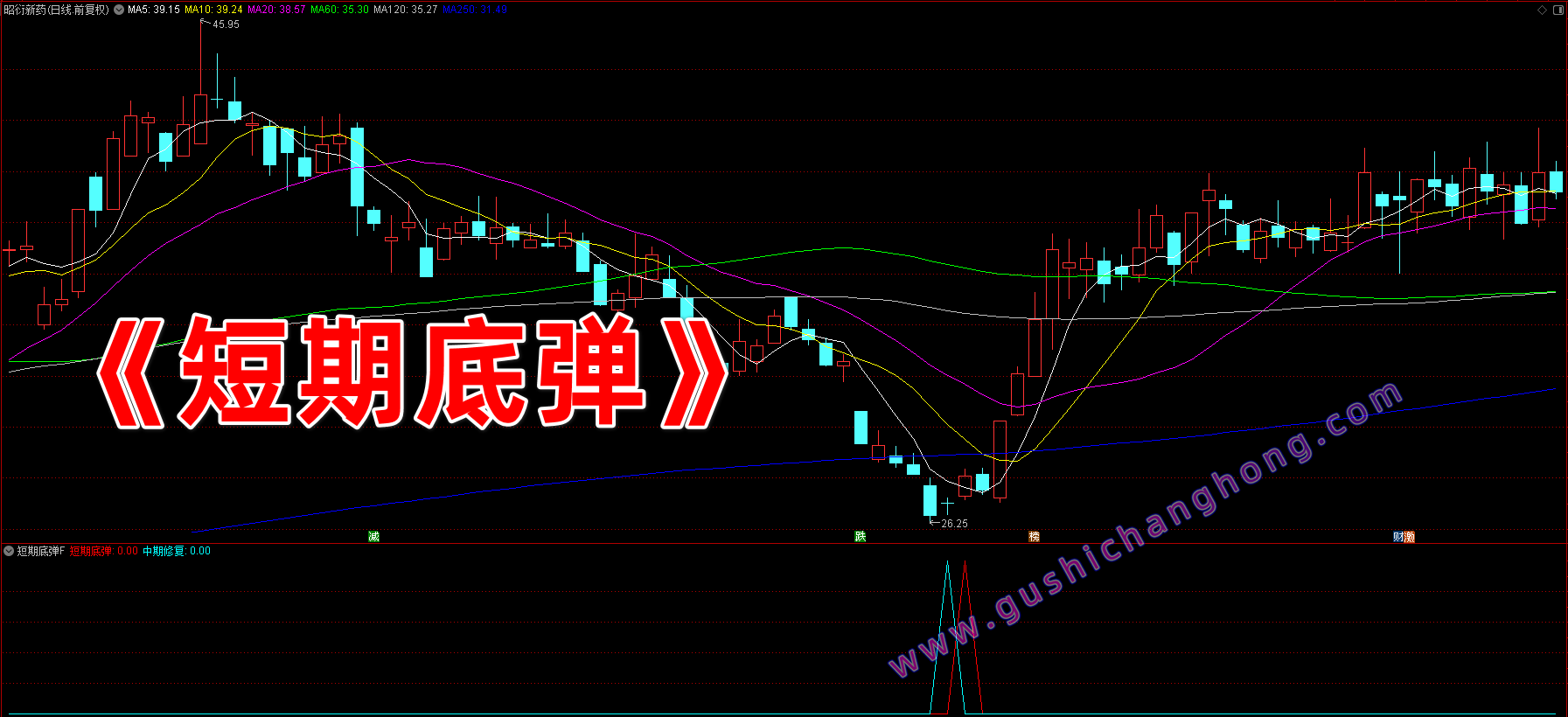 短期底弹指标 短期底弹指标