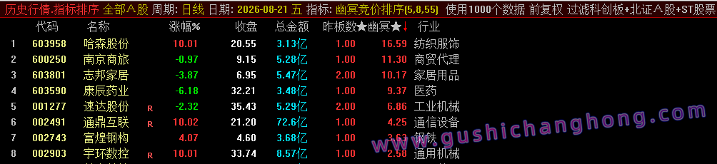 幽冥竞价指标