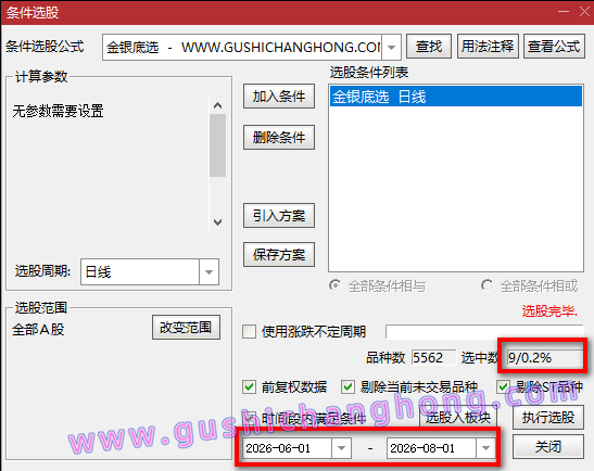 金银底部指标 金银底部指标