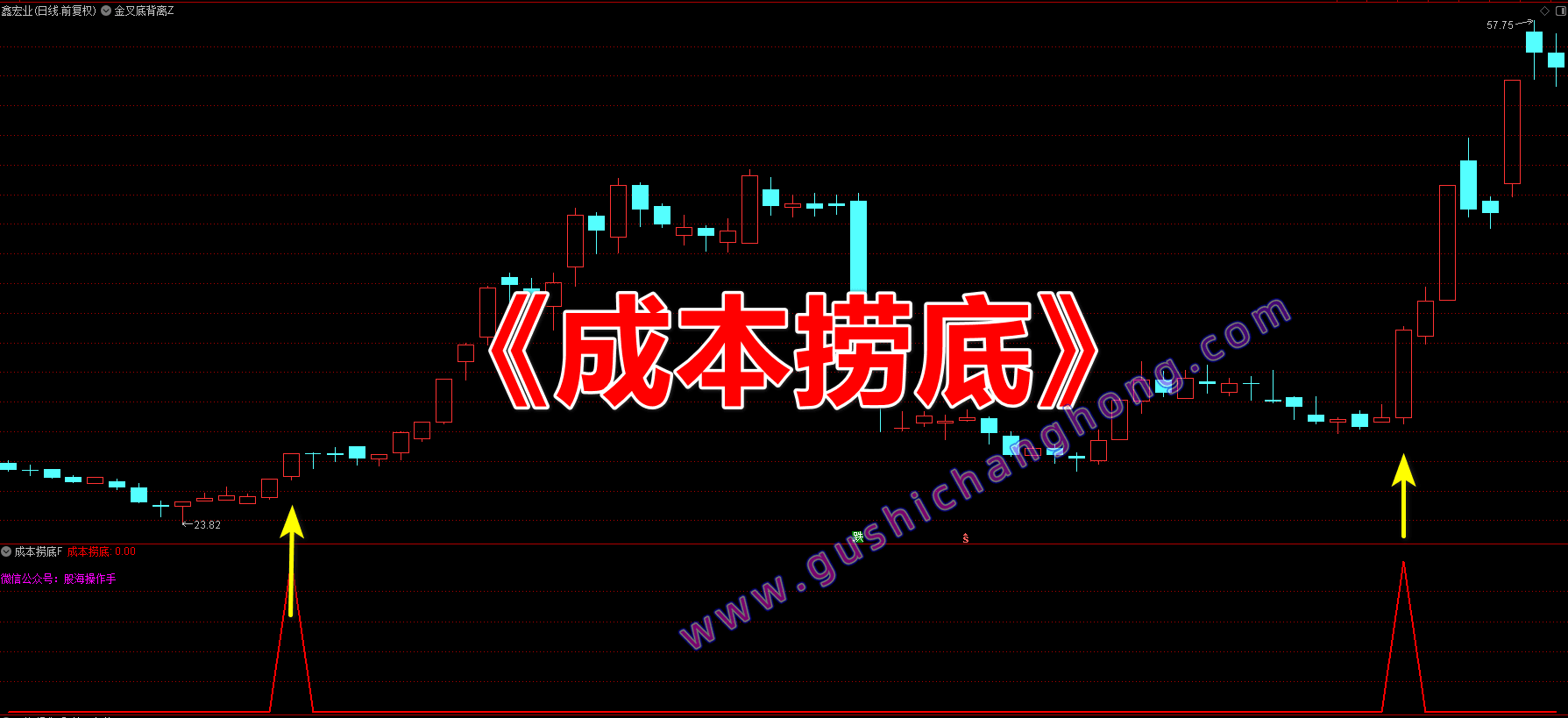 成本捞底指标 成本捞底指标