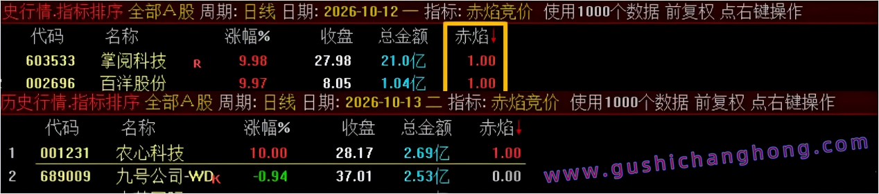 赤焰竞价指标 赤焰竞价指标