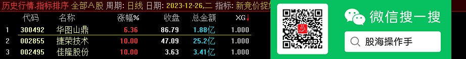 新竞价抓妖排序