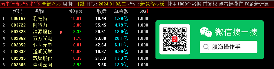 新竞价抓妖排序